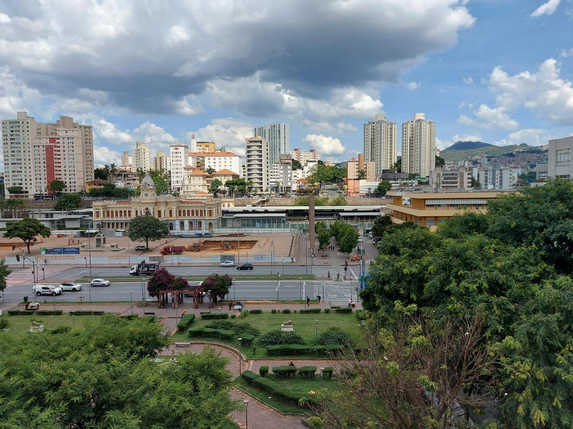 Apartamento 634 Vista Praca Estacao Centro Bh Belo Horizonte Exterior foto