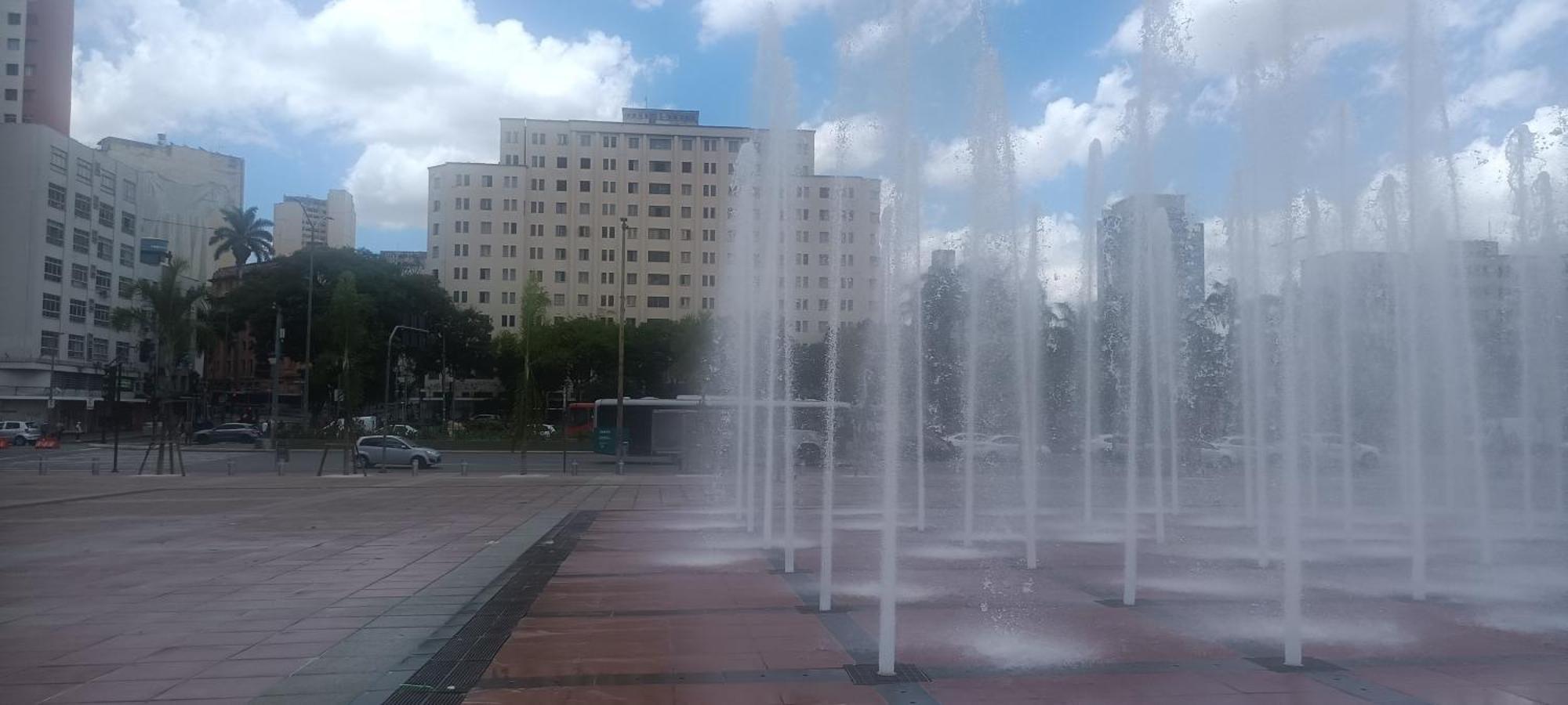 Apartamento Vista Praca Estacao Centro Bh Belo Horizonte Exterior foto
